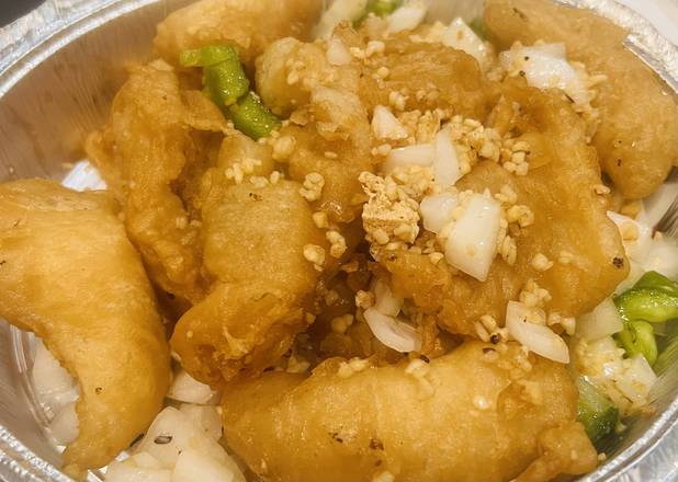 椒盐鱿鱼Calmars Sel et Poivre / Salt and Pepper Squid